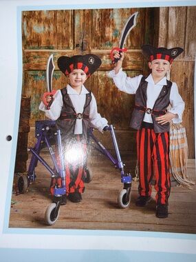 What A Character Kids Inclusive Pirate Costume